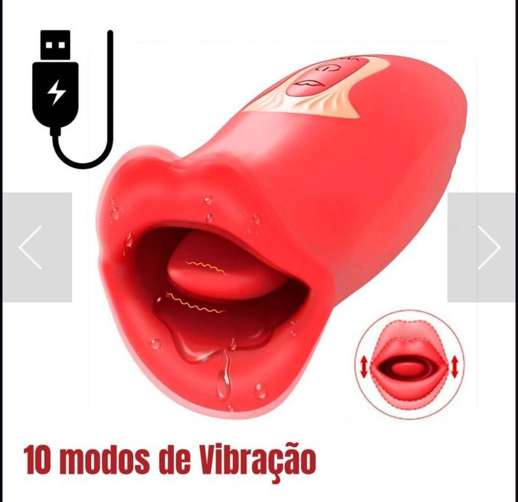 VIBRADOR BOCA SUGADORA